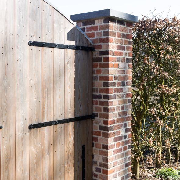 Herbouw tuinmuur kasteel